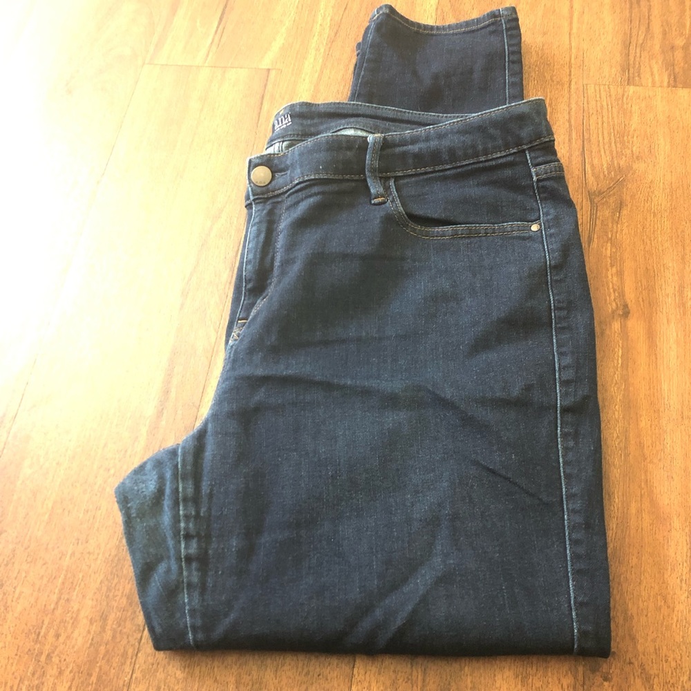 Dark blue wash jeans